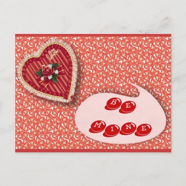 BE MINE POSTCARD (Front)