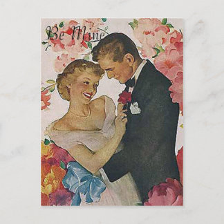 Be mine postcard