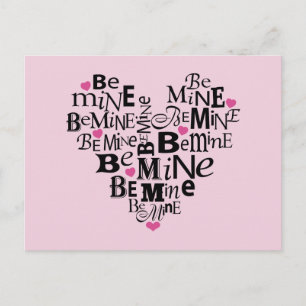 Be Mine Postcard