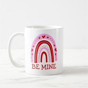 Be Mine Rainbow Coffee Mug