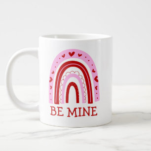 Be Mine Rainbow Large Coffee Mug