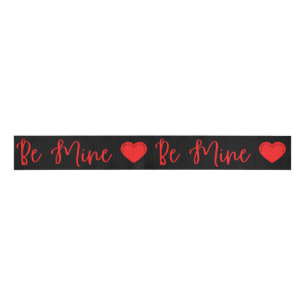 Be Mine Red Valentine's Grosgrain Ribbon