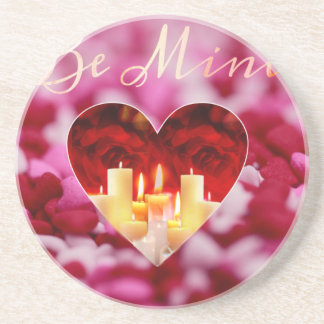 Be mine sandstone coasters