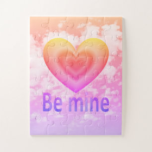 Be mine Shining heart Jigsaw Puzzle