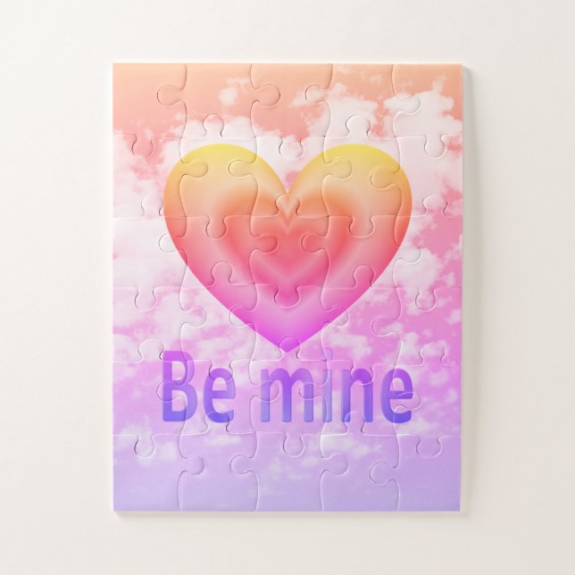 Be mine Shining heart Jigsaw Puzzle (Vertical)
