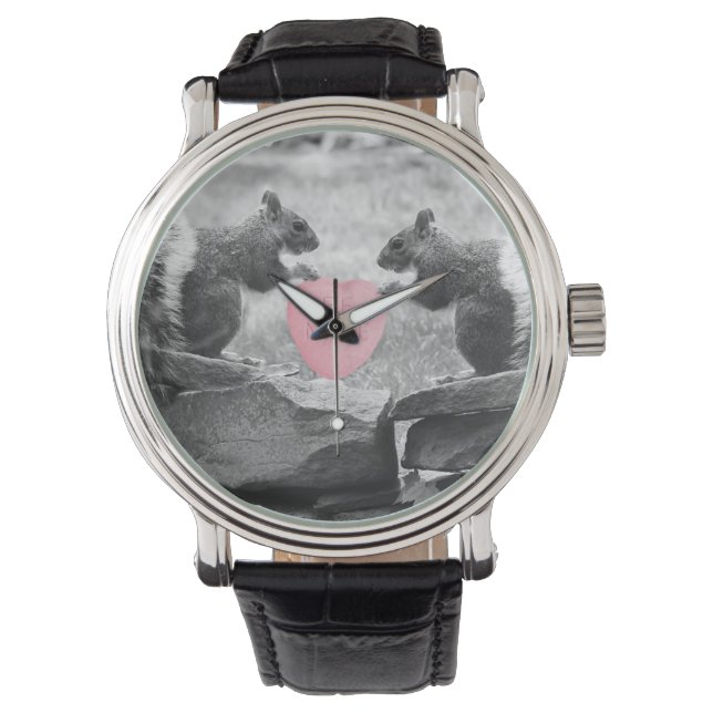 Be Mine Squirrels Watch (Front)