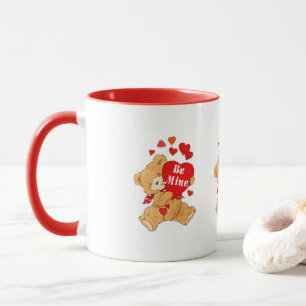 Be Mine Teddy Bear Mug