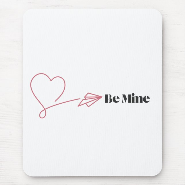 Be Mine: The Romantic Express Mouse Mat (Front)