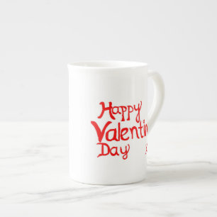 Be Mine Valentine  Bone China Heart Mug