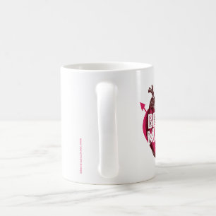 Be Mine Valentine Heart Arrow Coffee Mug