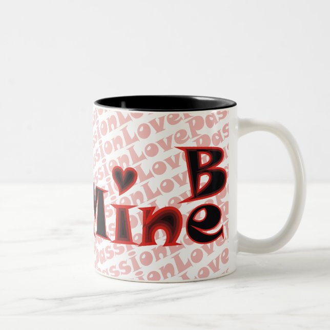 Be Mine Valentine Photo Mugs (Right)