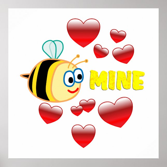 Be Mine Valentine Poster (Front)