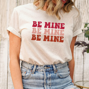 Be Mine Valentine’s Day Shirt – Sweet Retro Heart