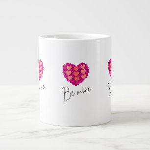 Be Mine Valentine shirt  Rose with Heart Love Large Coffee Mug