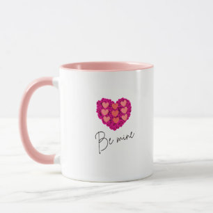 Be Mine Valentine shirt  Rose with Heart Love Mug