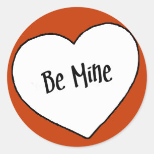 Be Mine - Valentine Sticker