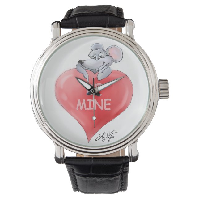 Be Mine Valentine Watch (Front)