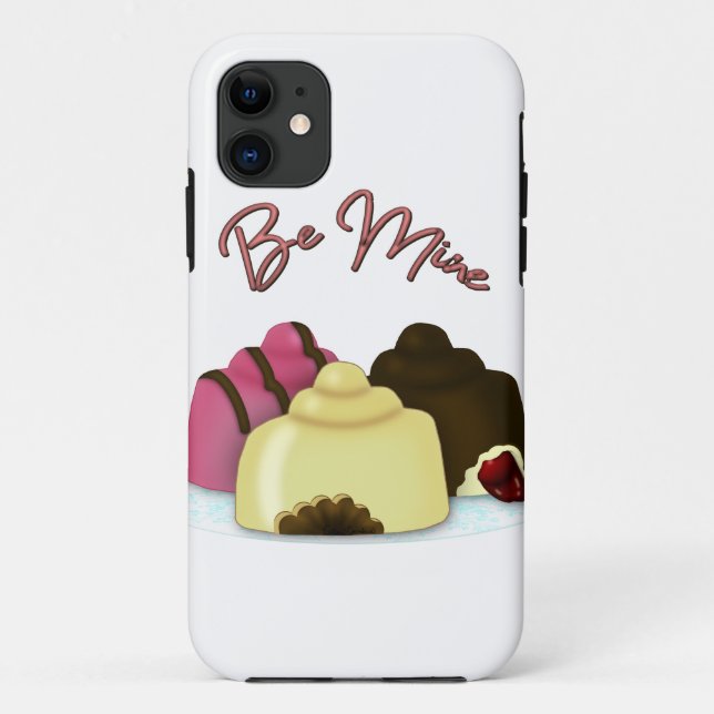 Be Mine Valentine's Day Candy Case-Mate iPhone Case (Back)