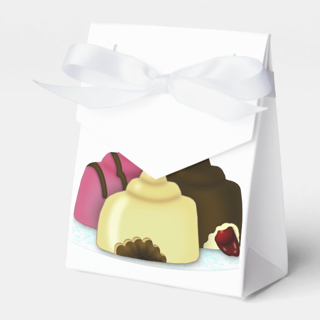 Be Mine Valentine's Day Candy Favour Box (Front Side)