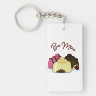 Be Mine Valentine's Day Candy Key Ring