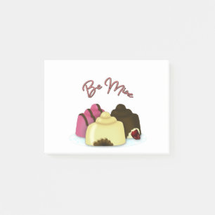Be Mine Valentine's Day Candy Post-it Notes