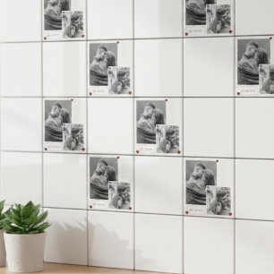 Be Mine Valentine's Day Couple Photo Love  Tile
