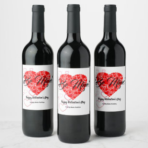 Be Mine Valentines Day Food And Beverage Labels