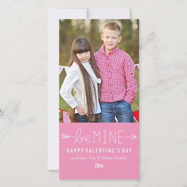 Be Mine | Valentine's Day Photo Cards (Front)