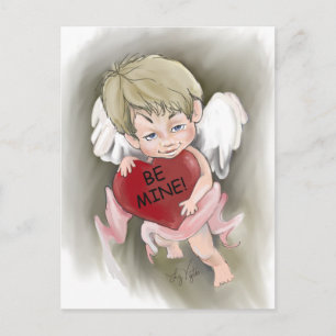 Be Mine Valentine's Day Postcard
