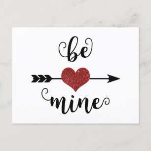 Be Mine - Valentine's Day Postcard