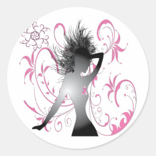 Be More Than A Survivor Classic Round Sticker