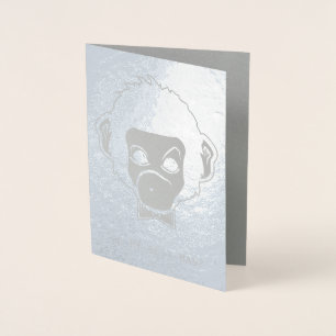 be my best man mister monkey foil card