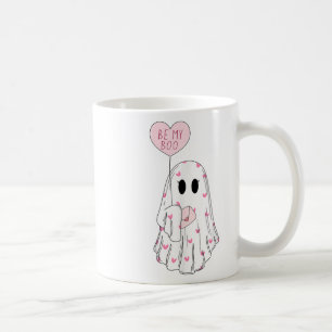 Be My Boo Ghost Funny Valentines Day Coffee Mug