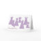 Be my Bridesmaid Card (Purple Dresses)