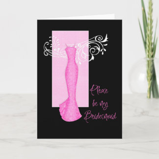 Be my Bridesmaid Invitation
