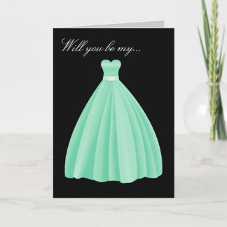 Be My Bridesmaid or Maid of Honour Card