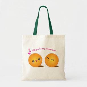 Be My Clementine Tote Bag