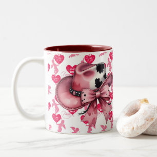 Be My Country Valentine Two-Tone Coffee Mug