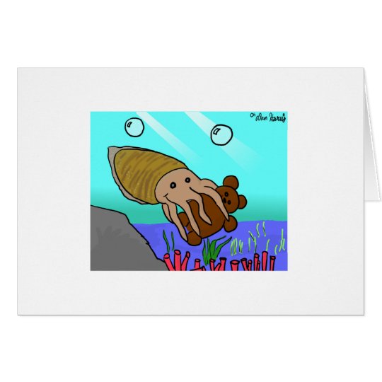 Be My Cuddlefish Card