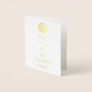 be my flower girl sacred geometry invitation