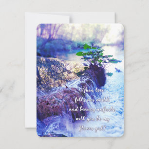 be my flower girl waterhaze invite