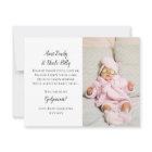 Be My Godparents Proposal Photo Invite