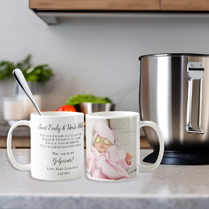 Be My Godparents Thank You Photo Coffee Mug