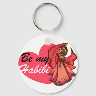 Be My Habibi Belly Dancer Key Ring