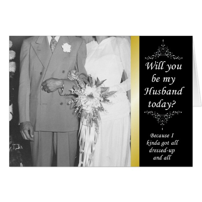 Be my Husband today? - FUNNY (Front Horizontal)