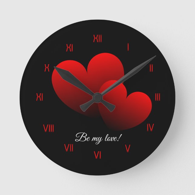Be my love Watch Round Clock (Front)