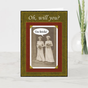 Be my Maid of Honour? Invitation