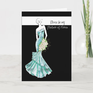be my Matron of Honour Invitation