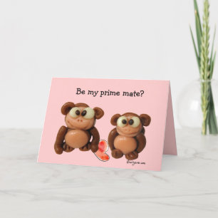 Be My Prime Mate? Valentine Card
