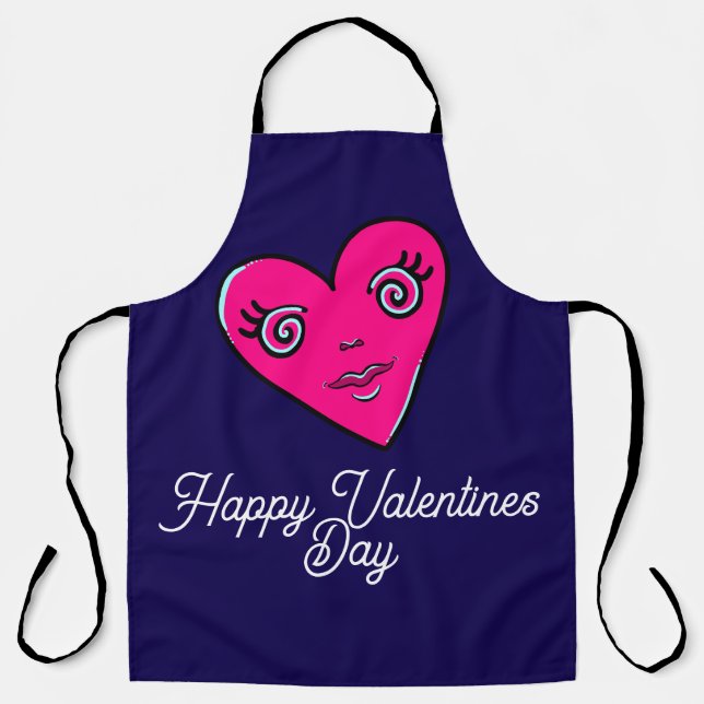 Be My Valentine Apron (Front)